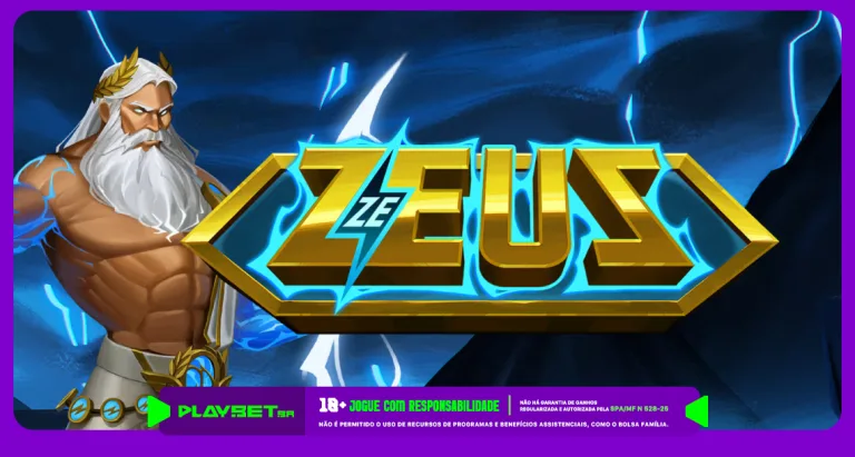 Imagem ilustrativa do slot Ze Zeus, disponível na Play.bet.br.