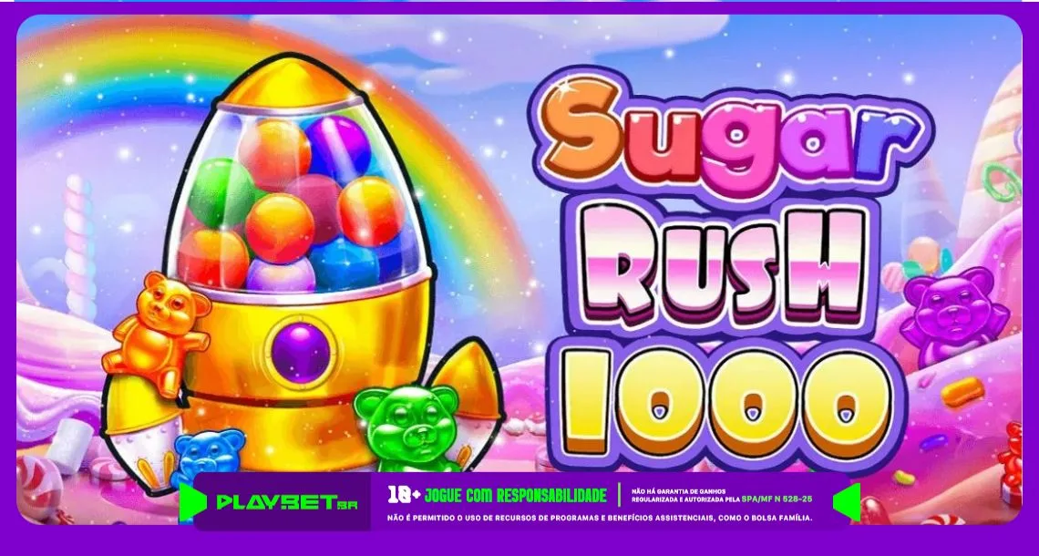 Imagem ilustrativa do jogo Sugar Rush 1000, disponível na Play.Bet.br
