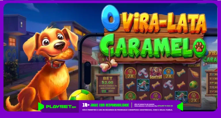 Imagem ilustrativa do jogo O Vira Lata Caramelo, disponível na Play.Bet.br