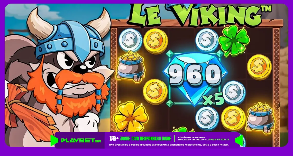 Imagem ilustrativa do jogo Le Viking, disponível na Play.Bet.br