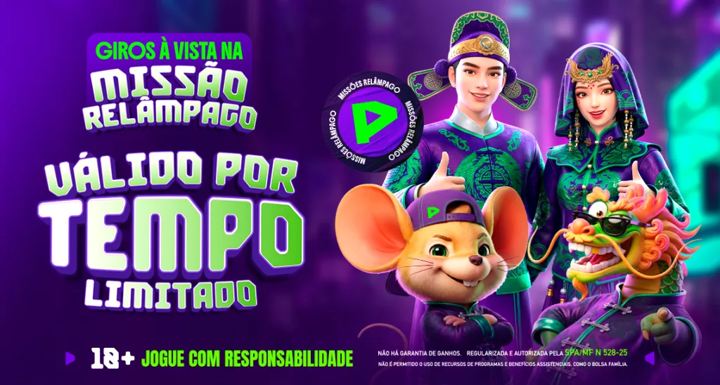 Imagem ilustrativa da missão relâmpago disponível na Play.bet.br.