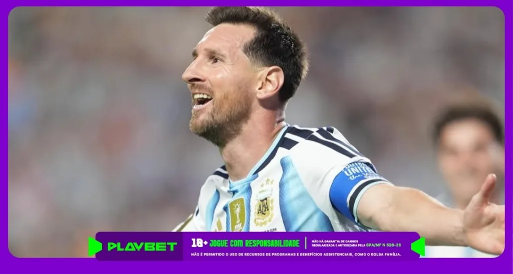 Imagem ilustrativa de Messi, atacante da Argentina. Foto: Instagram/Messi