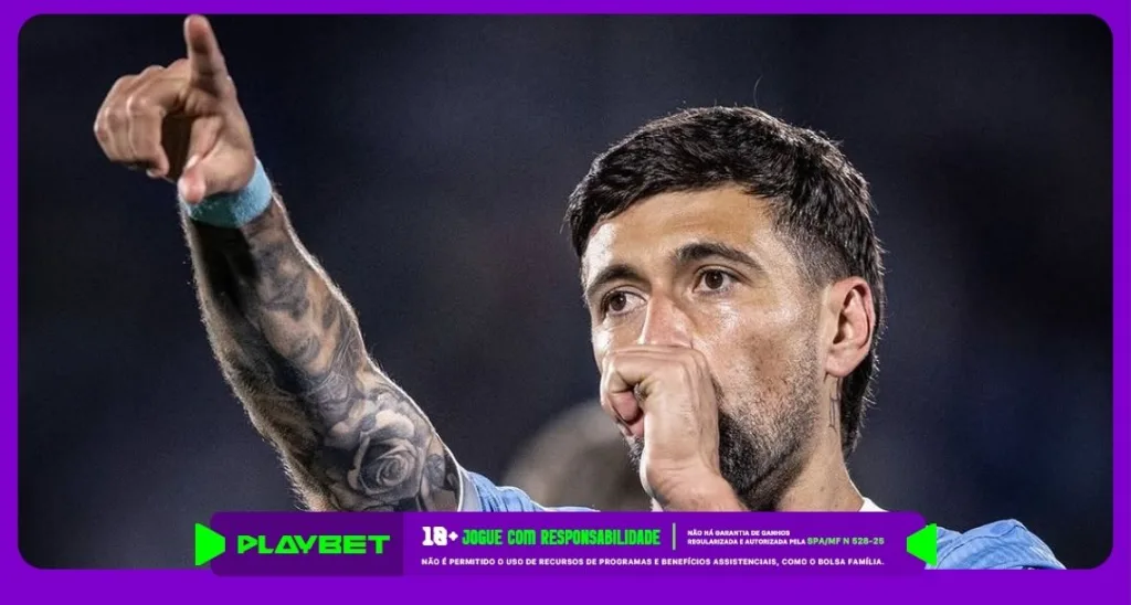 Imagem ilustrativa de Arrascaeta, meia do Uruguai. Foto: Instagram/Uruguai