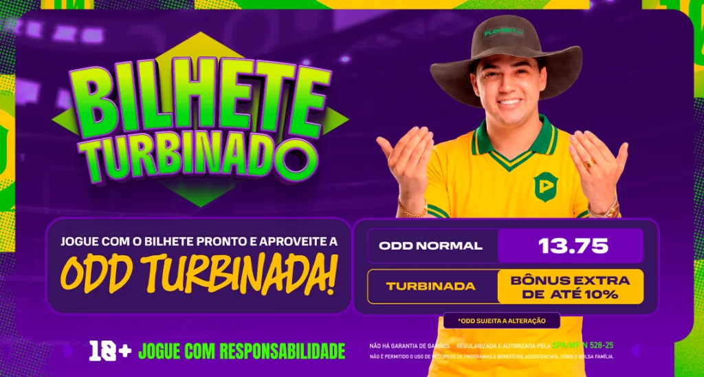 Imagem ilustrativa sobre a Odd Turbinada da Play
