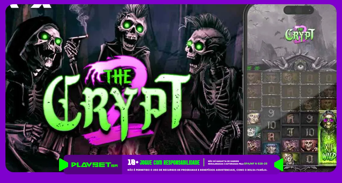 Imagem ilustrativa do slot The crypt 2, disponível na Play.bet.br.
