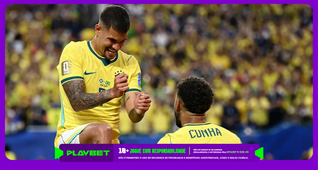 Imagem ilustrativa de jogadores da Seleção Brasileira. Foto: Rafael Ribeiro/CBF