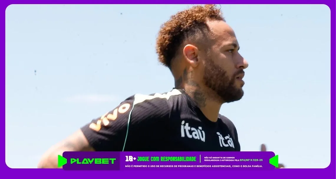 Imagem ilustrativa de Neymar, camisa 10 do Brasil na Copa do Mundo. Foto: Instagram/CBF