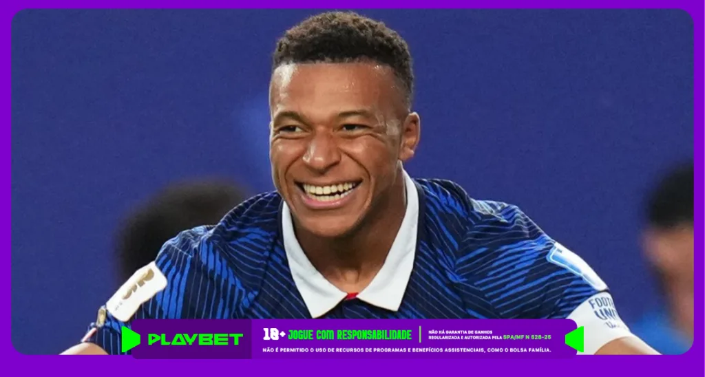 Imagem ilustrativa de Mbappé, atacante da França. Foto: Instagram/França