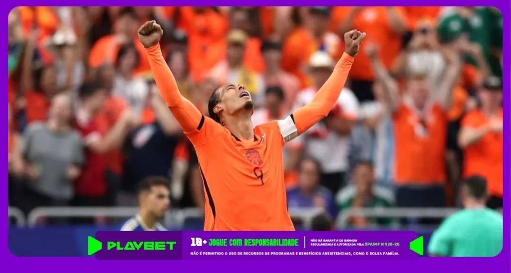 Imagem ilustrativa de Van Dijk, zagueiro da Holanda. Foto: Instagram/Holanda