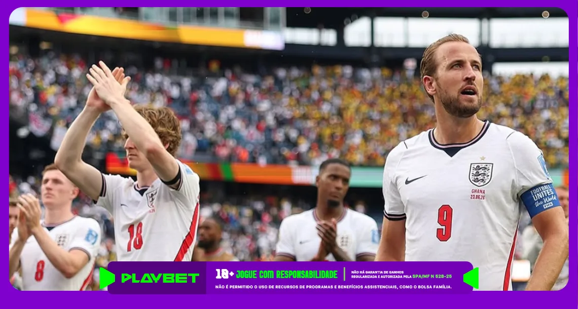 Imagem ilustrativa da seleção inglesa . Foto: Instagram / Inglaterra