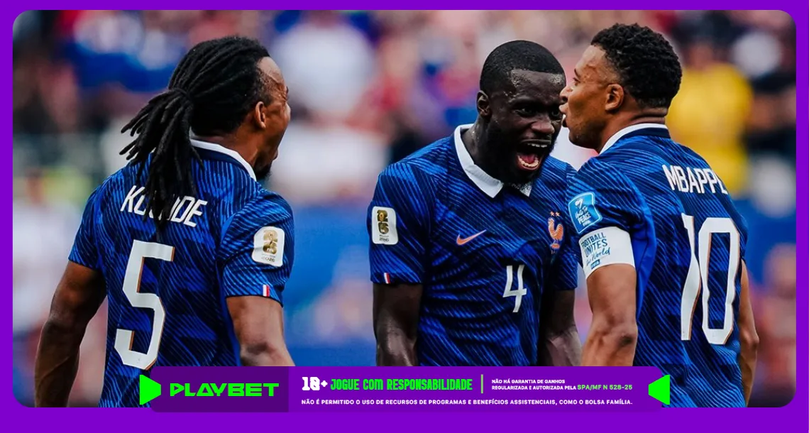 Imagem ilustrativa da seleção francesa na Copa do Mundo: Instagram/ França