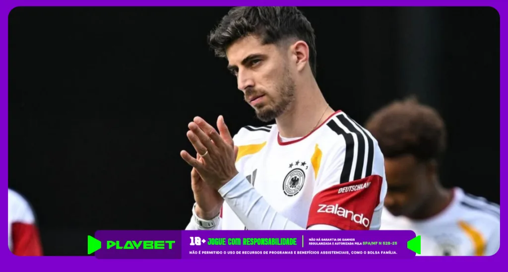 Imagem ilustrativa de Havertz, jogador da Seleção Alemã. Foto: Instagram/Alemanha