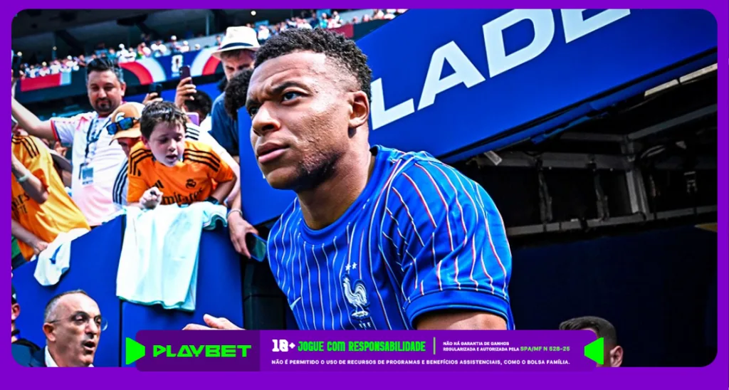 Imagem ilustrativa de Kylian Mbappé, atacante da França - Instagram / França