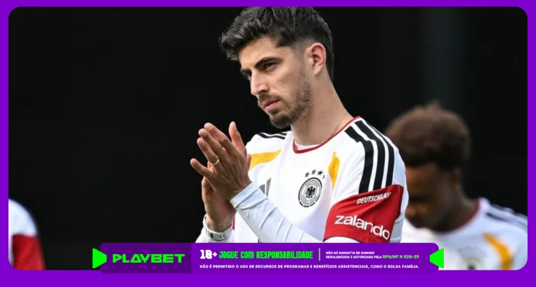Imagem ilustrativa de Havertz, jogador da Seleção Alemã. Foto: Instagram/Alemanha