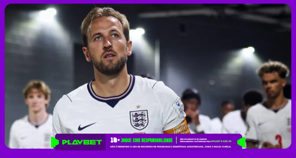 Harry Kane, atacante da Inglaterra