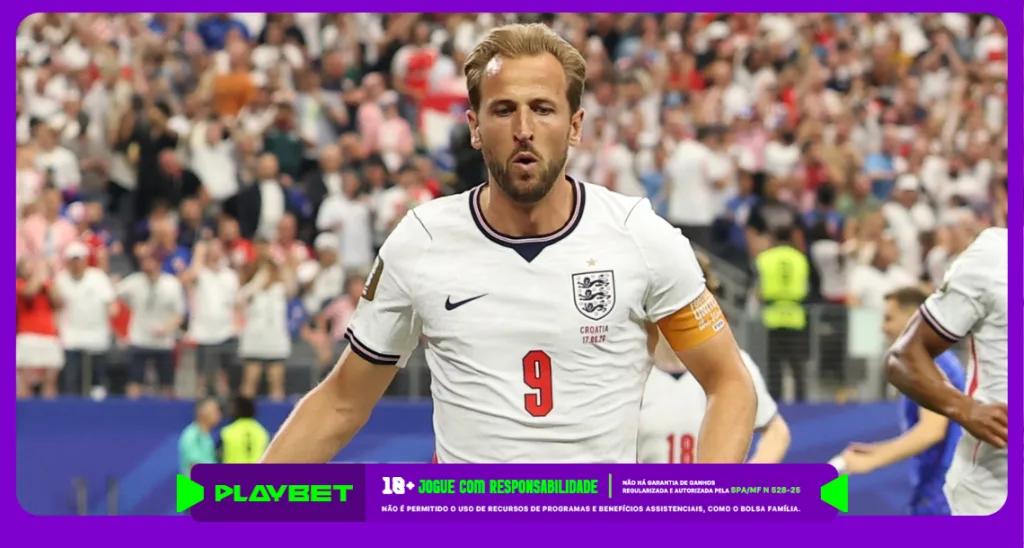 Harry Kane, atacante da Inglaterra