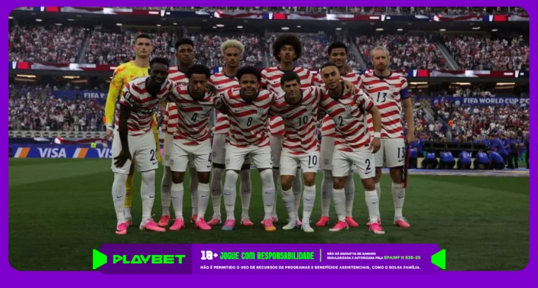 Imagem ilustrativa da seleção dos Estados Unidos. Foto: Instagram/EUA