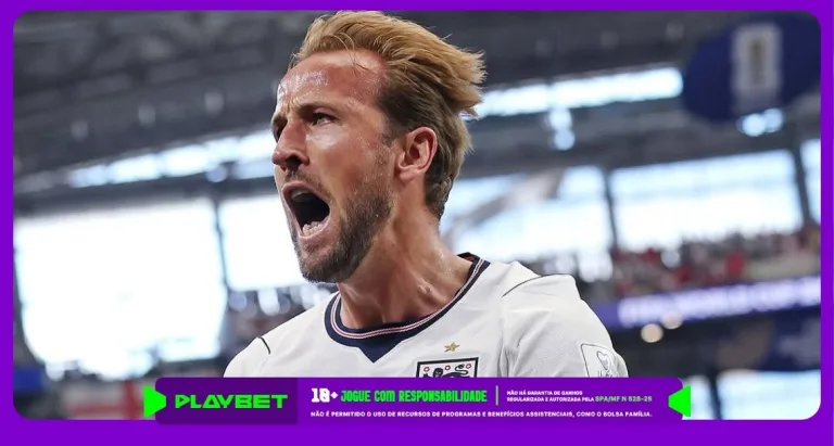 Imagem ilustrativa de Harry Kane, atacante da Inglaterra. Foto: Instagram/Inglaterra