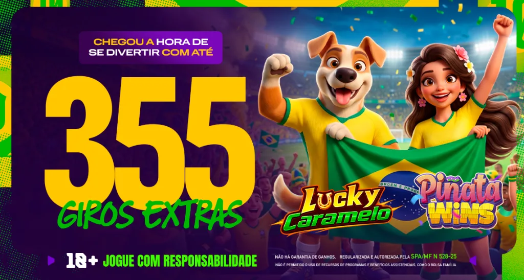 Imagem ilustrativa sobre as missões do Pinata Wins e Lucky Caramelo