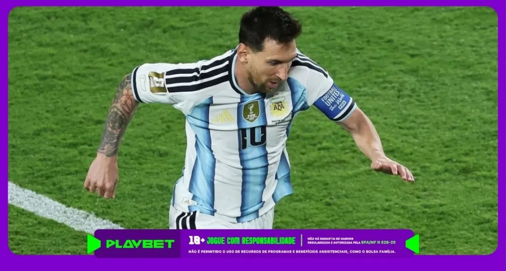 Imagem ilustrativa de Messi, craque da Argentina. Foto: Instagram/Argentina