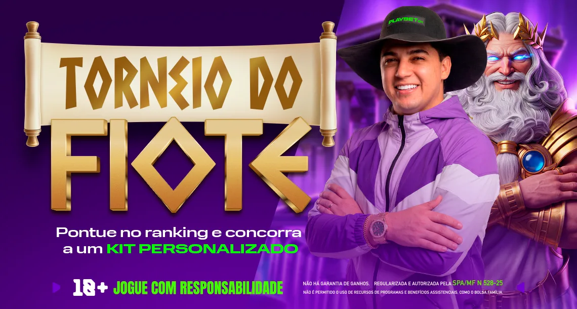 Imagem ilustrativa sobre o Torneio do Fiote da Play