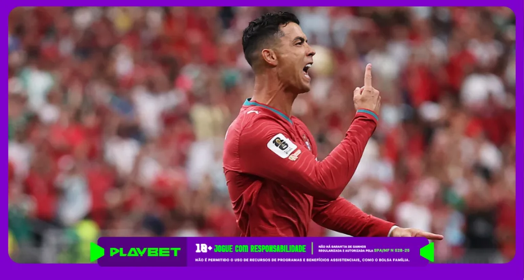 Imagem ilustrativa de Cristiano Ronaldo em ação na Copa do Mundo 2026 = Instagram / Portugal
