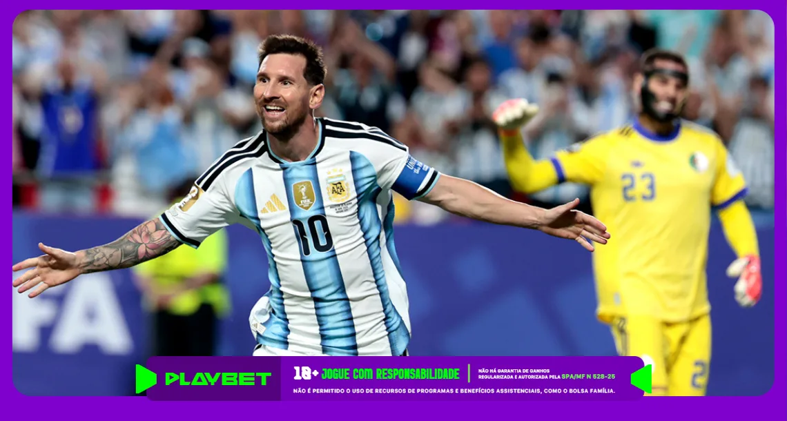 Imagem ilustrativa de Lionel Messi, atacante da Argentina - Instagram / Argentina