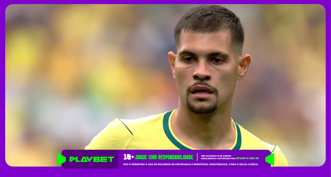 Imagem ilustrativa de Bruno Guimarães, jogador da Seleção Brasileira - Rafael Ribeiro / CBF