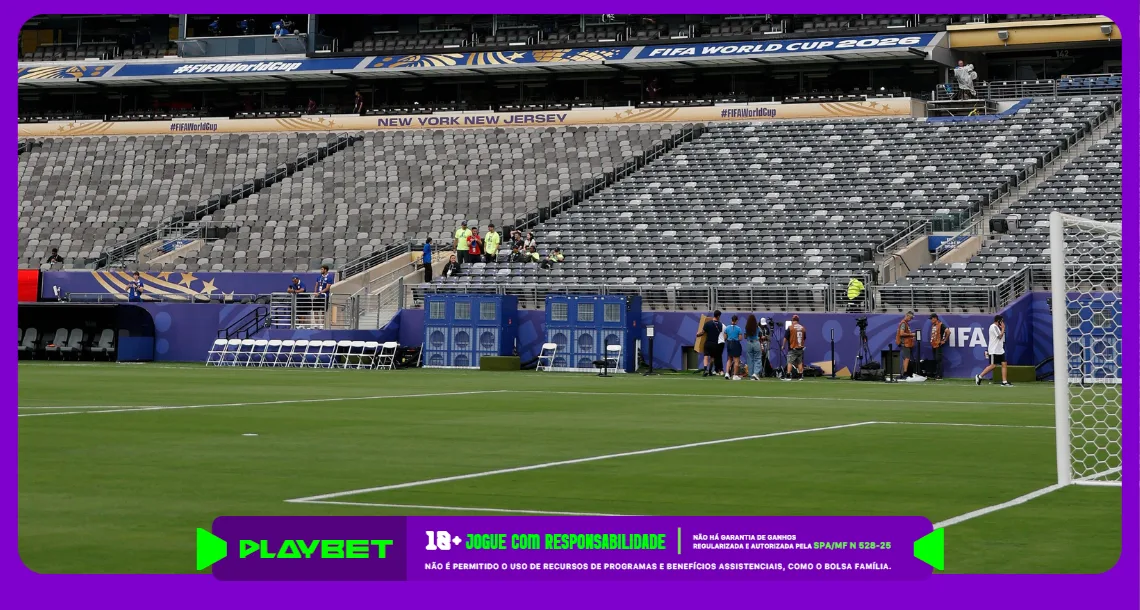 Imagem ilustrativa de MetLife Stadium, palco da Final da Copa do Mundo 2026 - Rafael Ribeiro / CBF