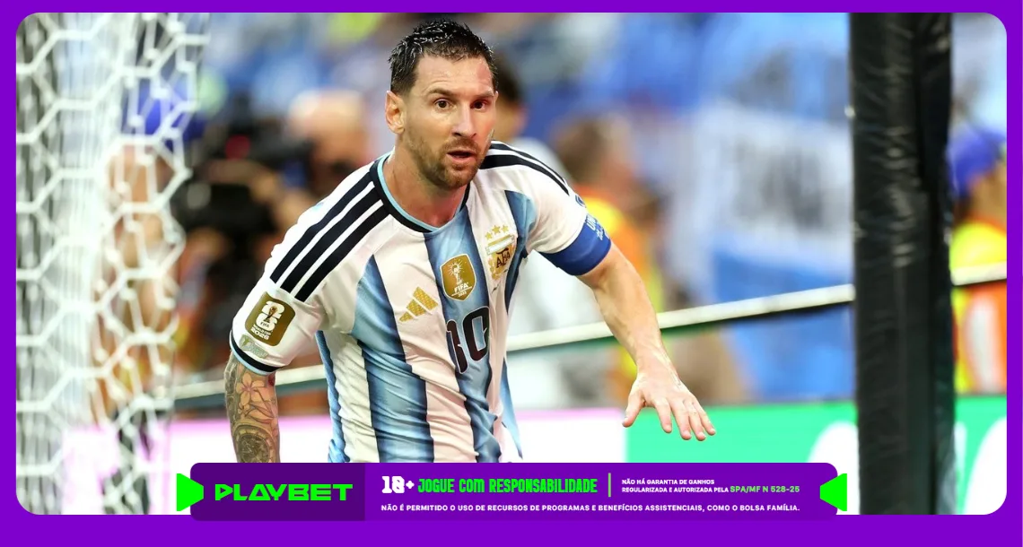 Imagem ilustrativa de Lionel Messi, camisa 10 da Argentina - Instagram / Argentina
