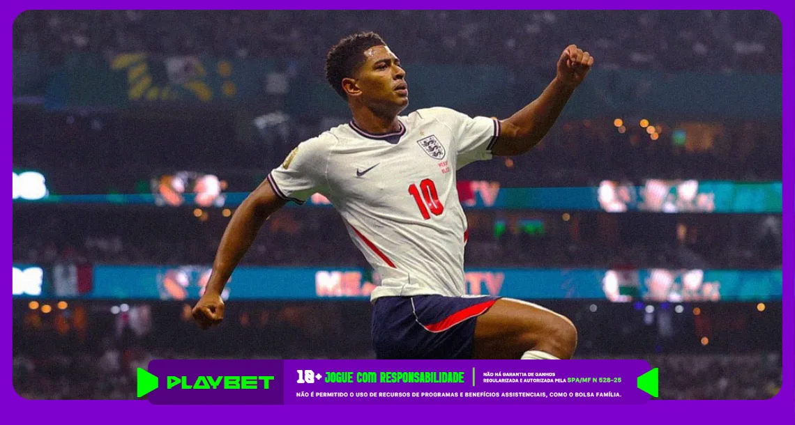 Imagem ilustrativa de Juden Bellingham, camisa 10 da Inglaterra - Instagram / Inglaterra