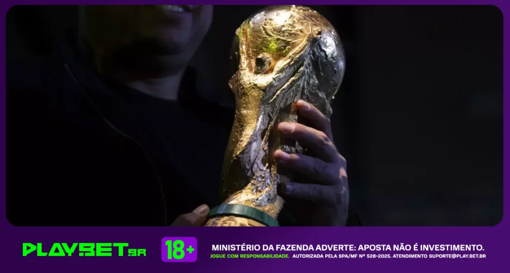 Imagem ilustrativa da Taça da Copa do Mundo - Lucas Figueiredo / CBF