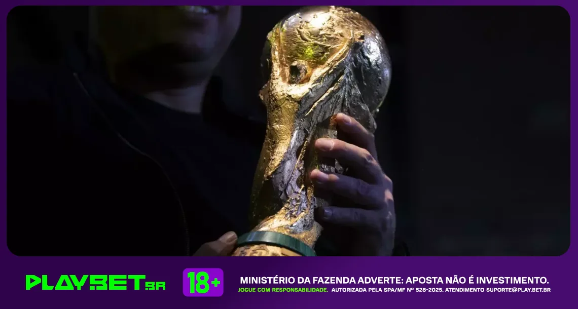 Imagem ilustrativa da Taça da Copa do Mundo - Lucas Figueiredo / CBF