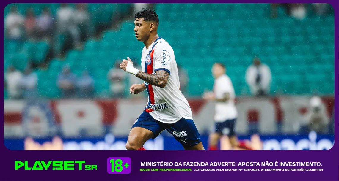 Imagem ilustrativa de jogador do Bahia no Brasileirão - Letícia Martins / EC Bahia