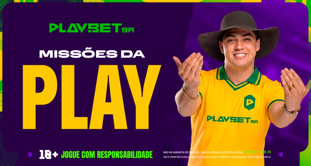 Imagem ilustrativa sobre as missões da Play